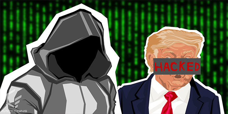 هک وبسایت کمپین انتخاباتی ترامپ، هکرها مونرو میخواهند