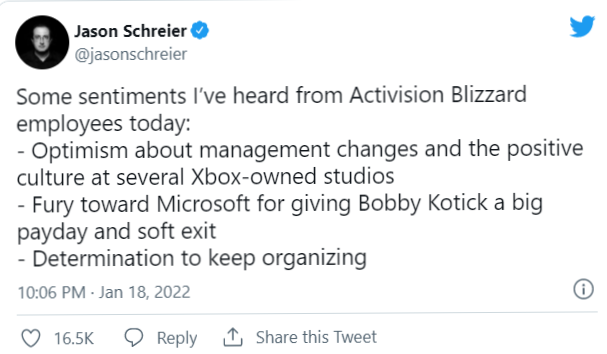 خرید Activision توسط مایکروسافت