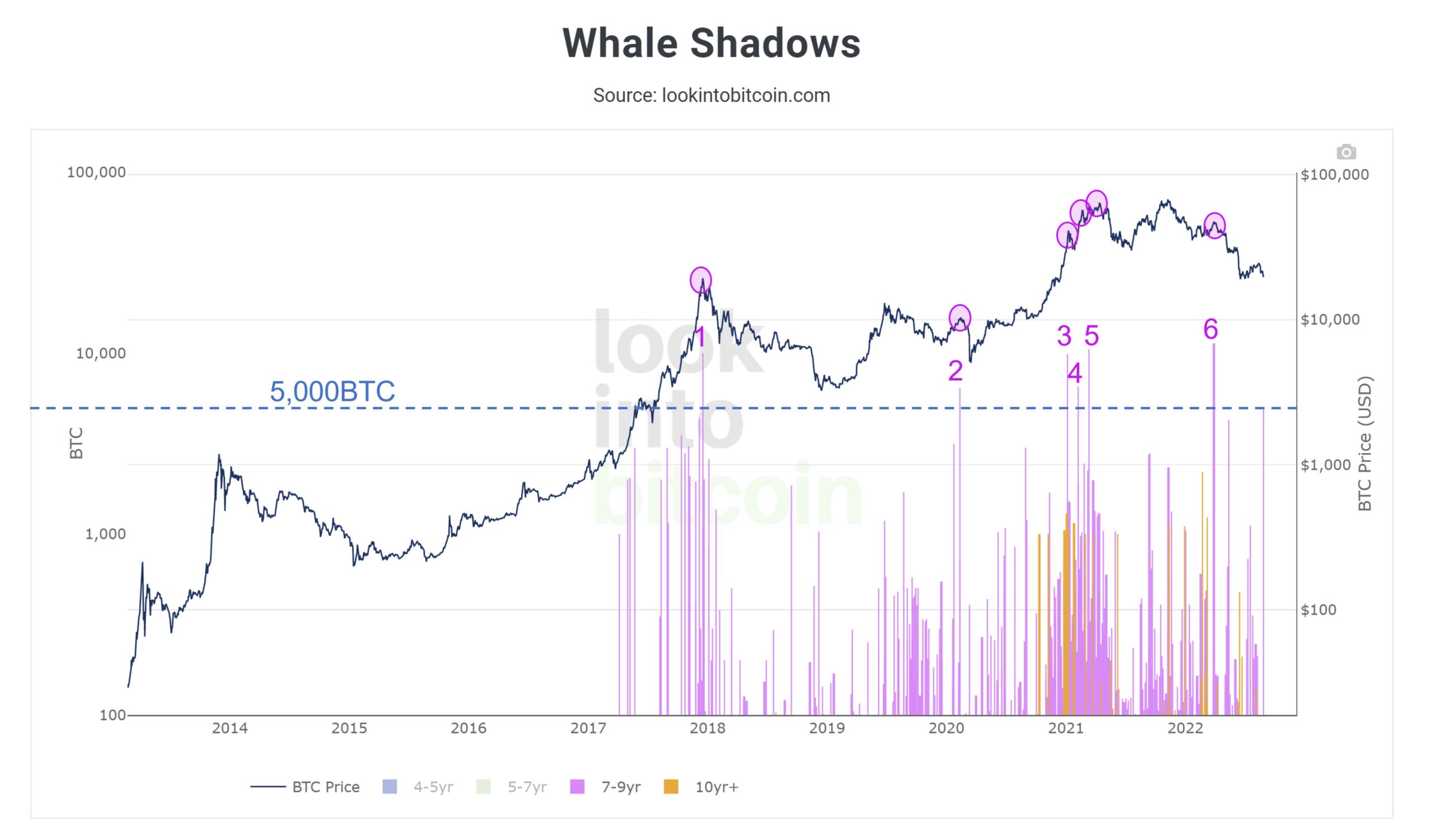 جابجایی 10 هزار واحد بیت کوین بعد از 9 سال توسط یک نهنگ