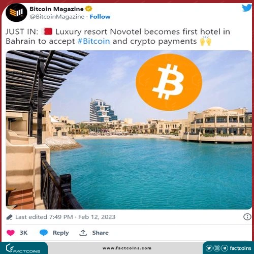 توییت bitcoin magazine